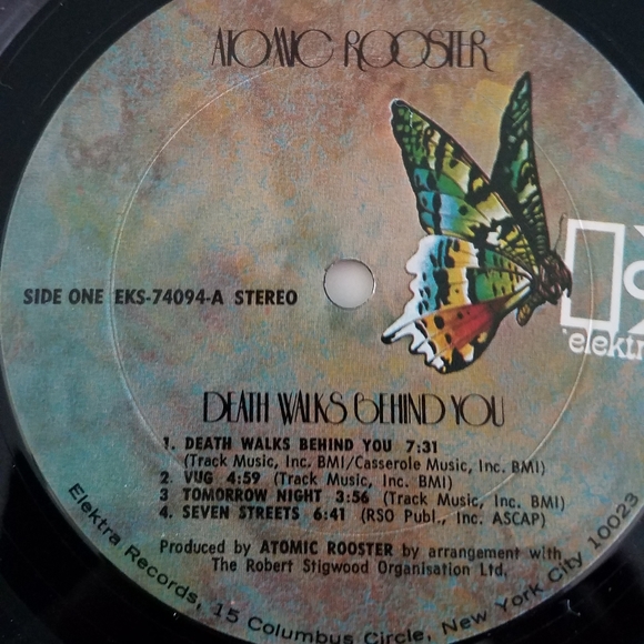 1971 Atomic Rooster "Death Walks Behind You" Vinyl Album - Picture 6 of 10